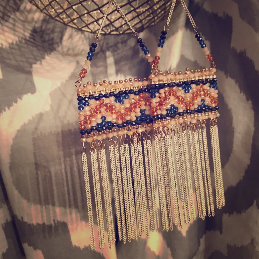 Beaded BoHo Earrings